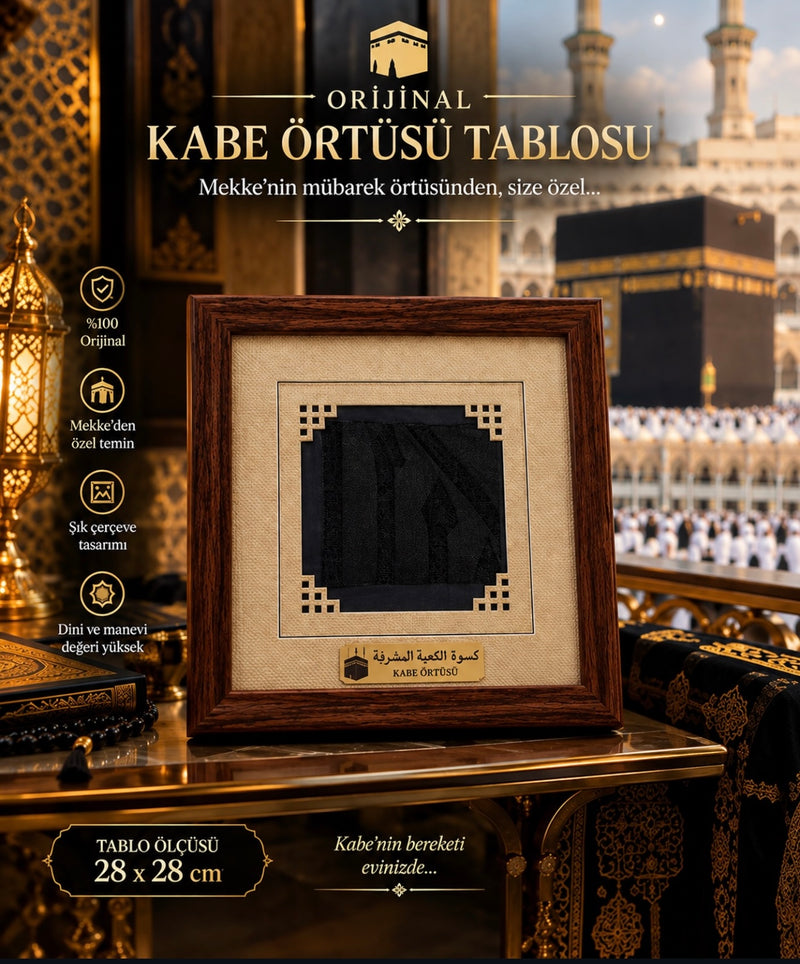 Kabe örtüsü tablo 28cm x 28cm